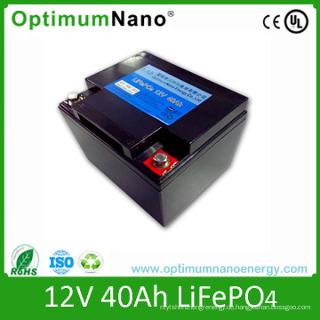 LiFePO4 Batterie Pack 12V 40ah Starterbatterie
